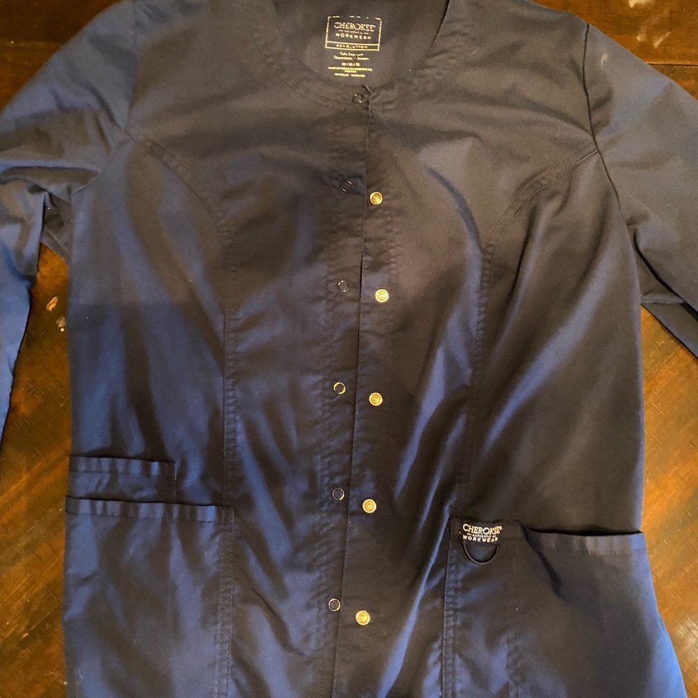 Navy. Cherokee workout gear.